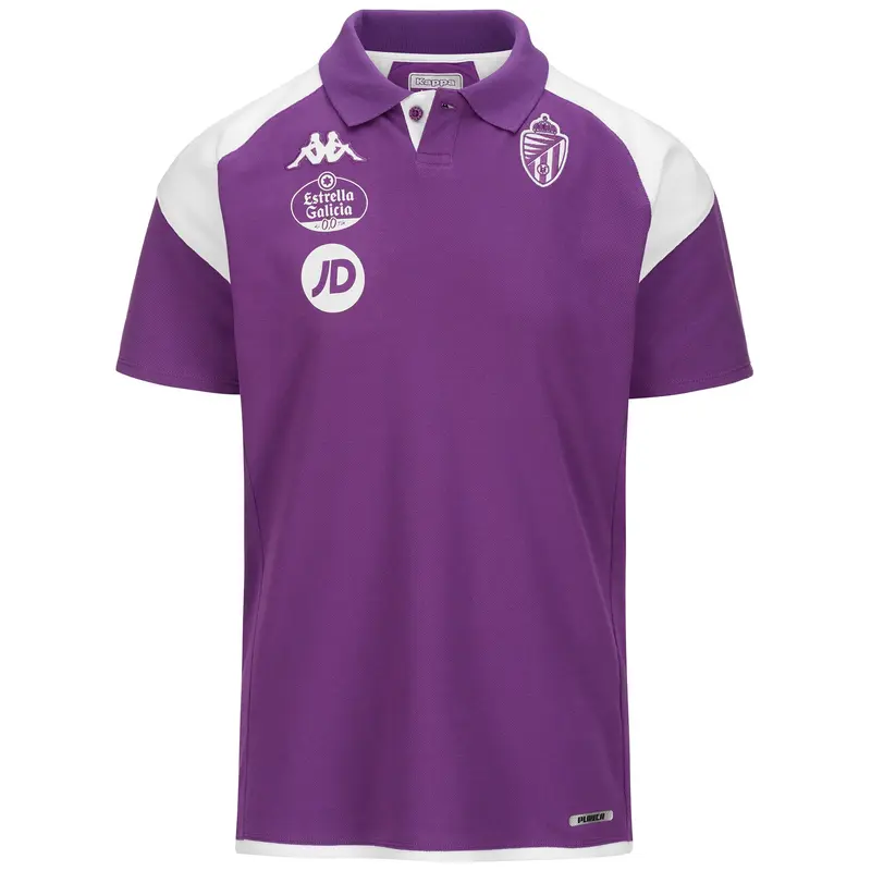ANGAT 7 VALLADOLID - Polo Shirts - Polo - Man - Bright Violet-White-SPONSOR 1