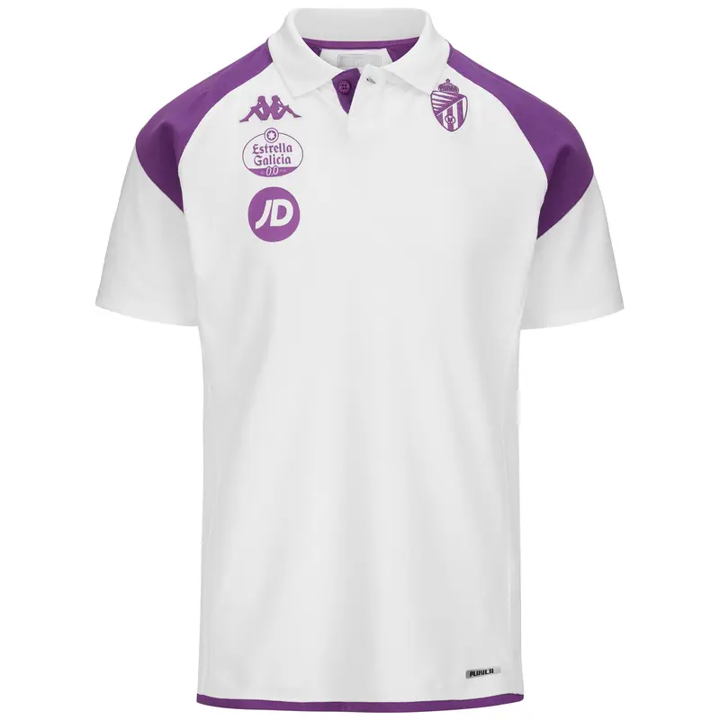 ANGAT 7 VALLADOLID - Polo Shirts - Polo - Man - White-Violet-SPONSOR 1