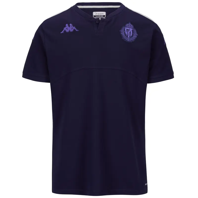 ANGAT 8 VALLADOLID - Polo Shirts - Polo - Man - Blue Baritone-Grey Cool