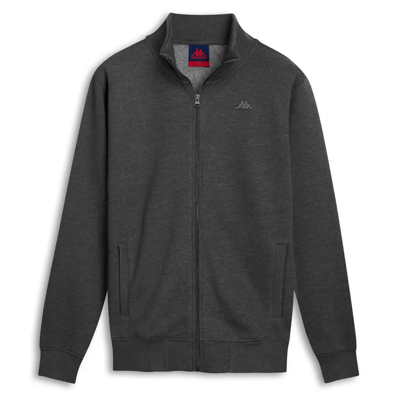 ARAGON BRUSHED - Fleece - Jacket - Man - Grey Charcoal
