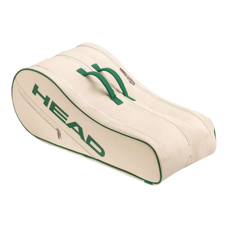 Arthur Ashe Housse De Raquette Lot De 9-Blanc,Crème