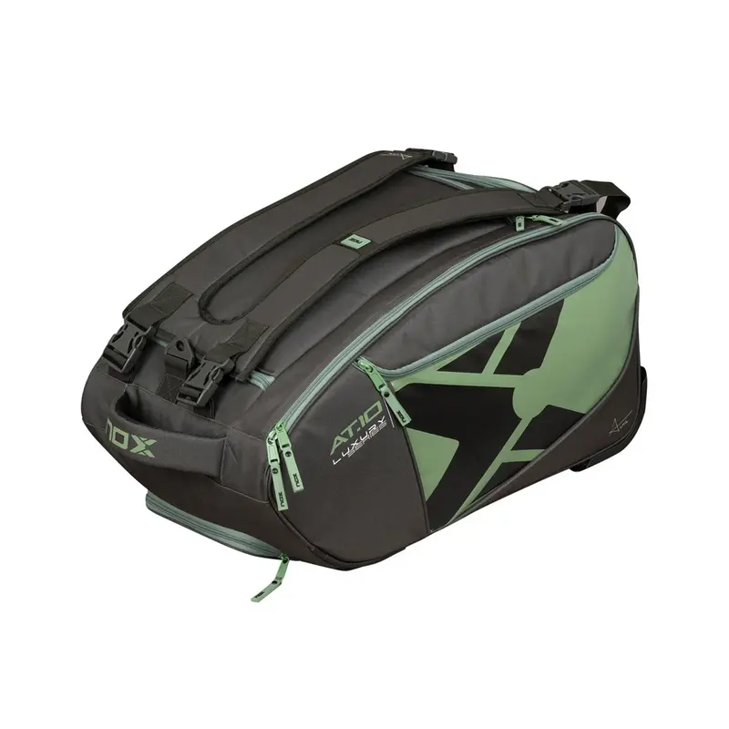 AT10 Competition Sac De Padel-Noir,Vert Olive
