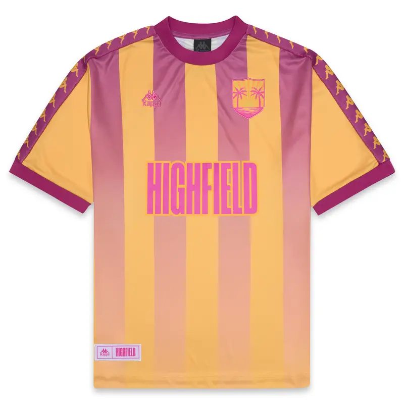 AUTHENTIC HIGHFIELD - Active Jerseys - Top - Unisex - Fuchsia Magenta-Yellow Saffron