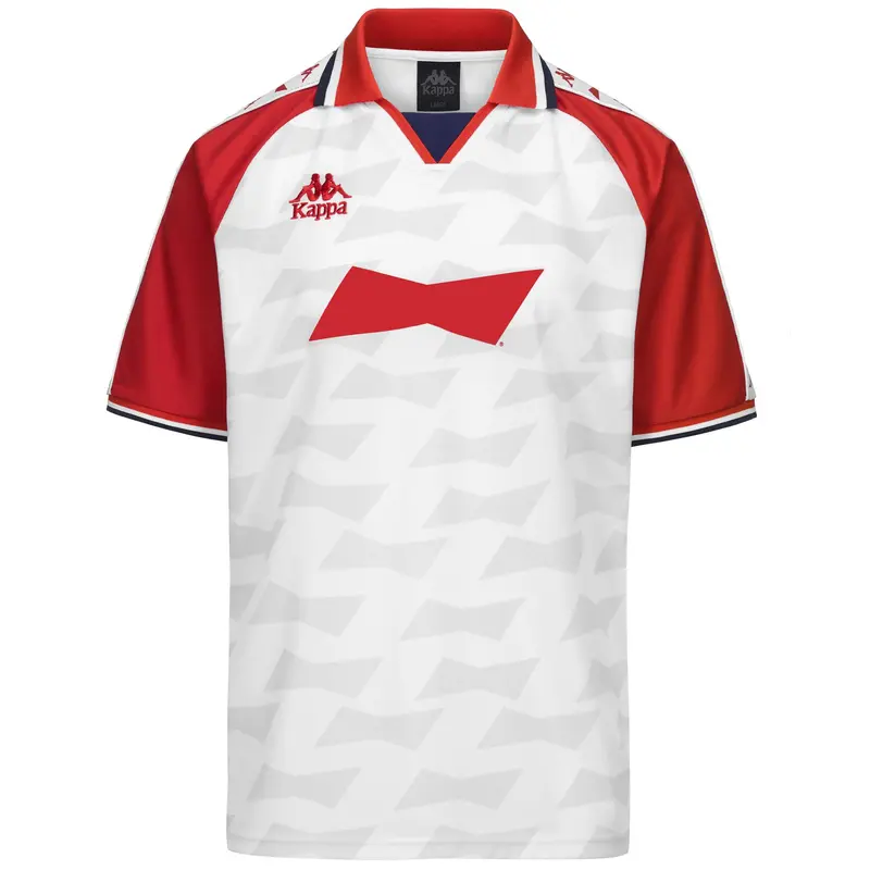 AUTHENTIC MARKUS BUDWEISER - Active Jerseys - T-Shirt - Man - White-Red Md Coral