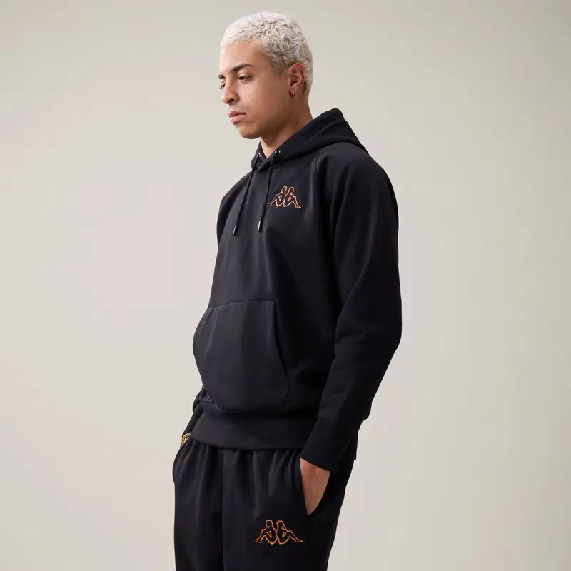 AUTHENTIC ONIAL - Fleece - Jumper - Man - Black-Orange Desert