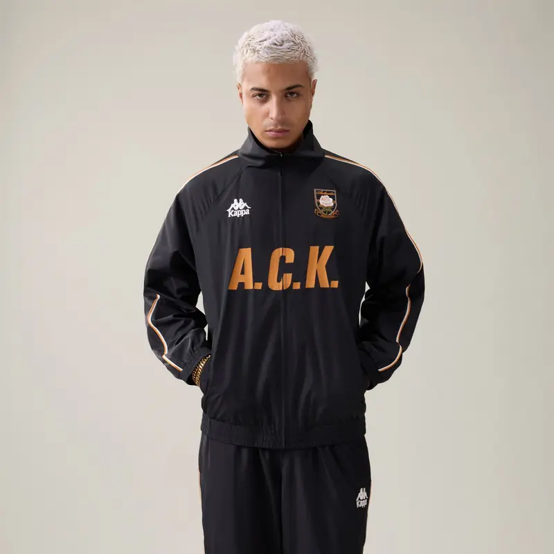 AUTHENTIC ORSAL - Fleece - Jacket - Man - Black-Orange Desert