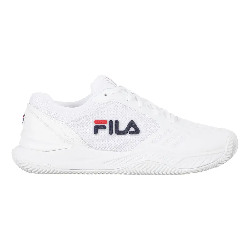 Axilus 3 Chaussure Terre Battue Hommes-Blanc,Bleu Foncé