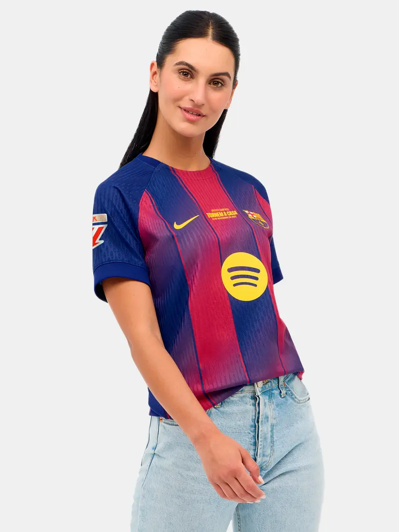 BACKHOME Women's home jersey 25/26 FC Barcelona - Player's Edition