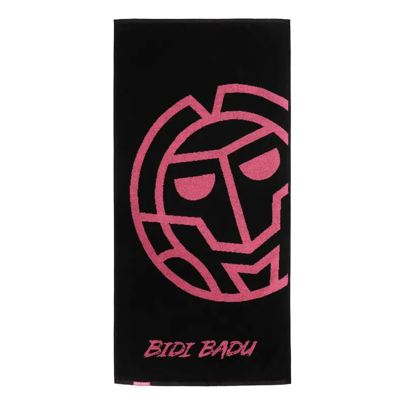 Badehandtuch 70x140cm Serviette -noir,pink