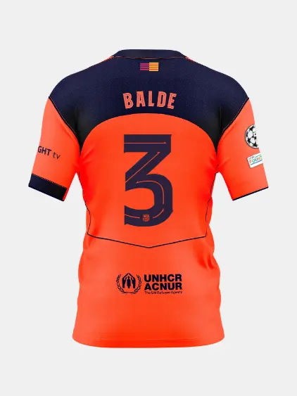 BALDE | UCL Men's third jersey 25/26 FC Barcelona T90