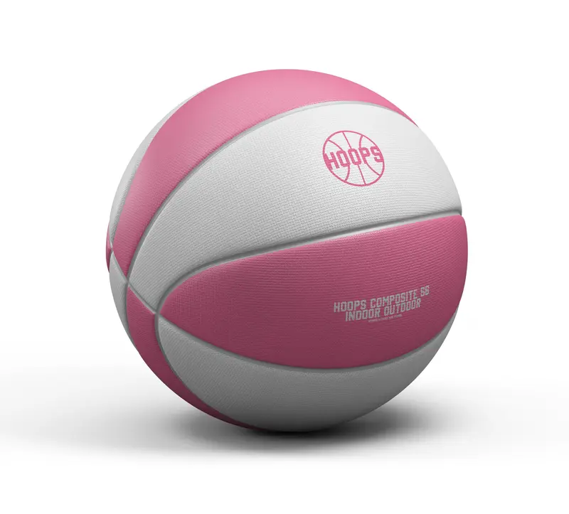 Ballon Basketball Performance Hoops Pink
