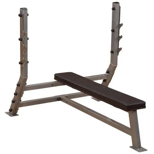Banc developpé couché olympique