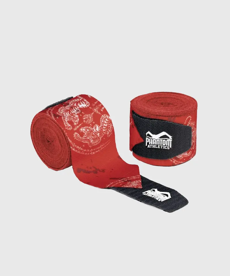 Bande De Boxe Phantom Athletics - Sak Yant - Rouge