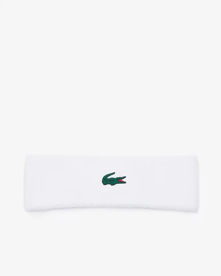 BANDEAU DE TENNIS LACOSTE SPORT JERSEY BOUCLETTE