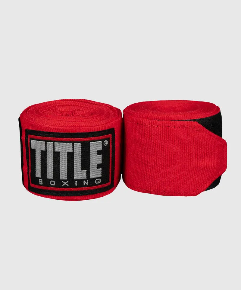 Bandes De Boxe Title Boxing - Rouge - 4,5m