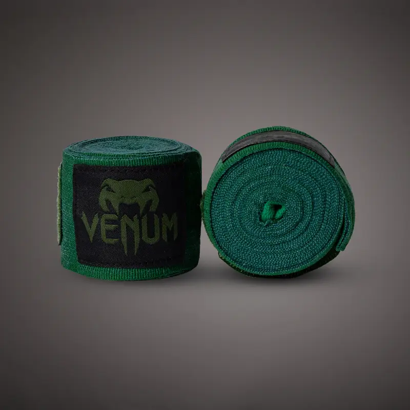 Bandes de Boxe Venum Kontact - 4.5 m - Kaki/Noir
