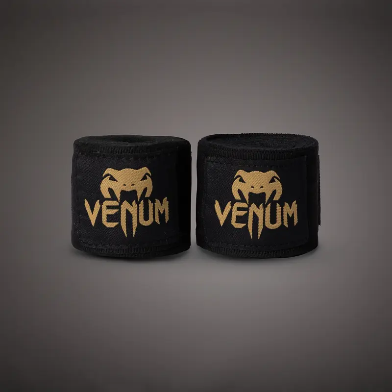 Bandes de Boxe Venum Kontact - 4.5 m - Noir/Or