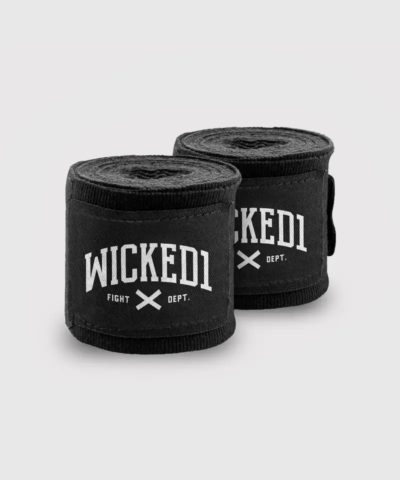Bandes De Boxe Wicked One Broken - Noir - 5m