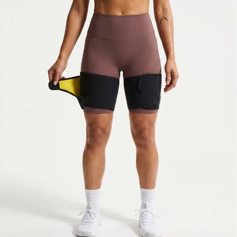 Bandes de Sudation Cuisses — Effet Sauna Brûle-Graisse (Lot de 2 H/F)