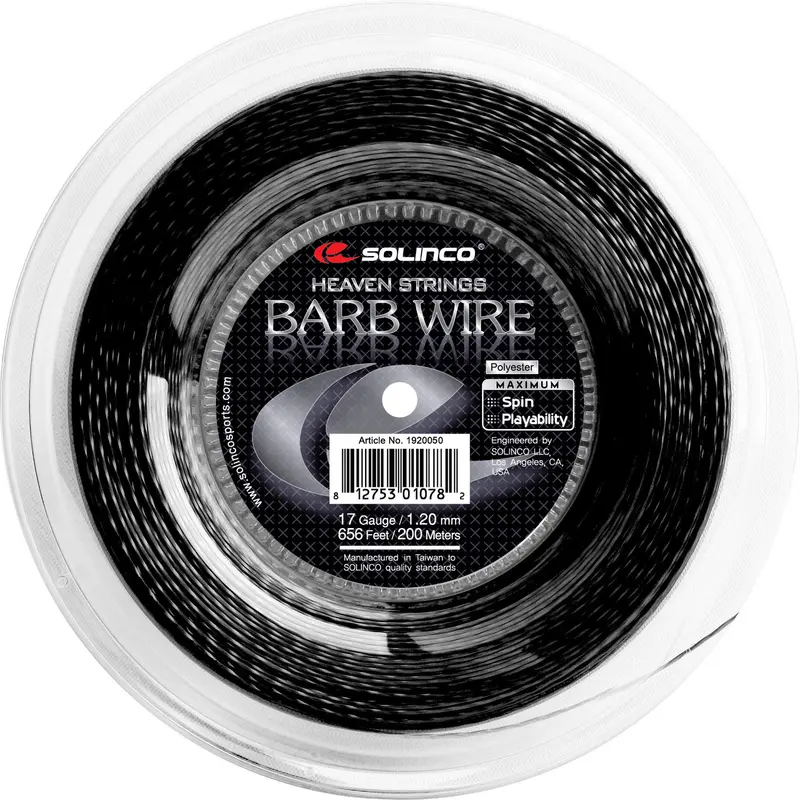 Barb Wire Bobine Cordage 200m-Noir