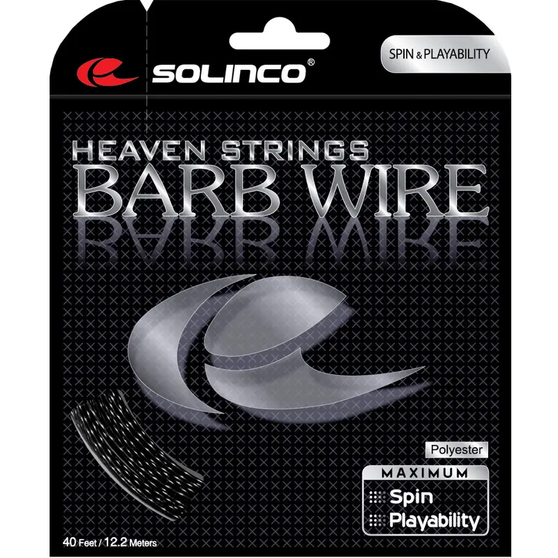 Barb Wire Cordage En Garniture 12,2m-Noir