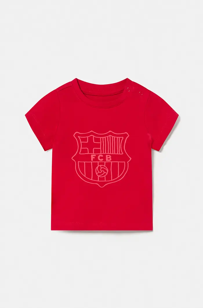 Barça raised shield t-shirt - Baby