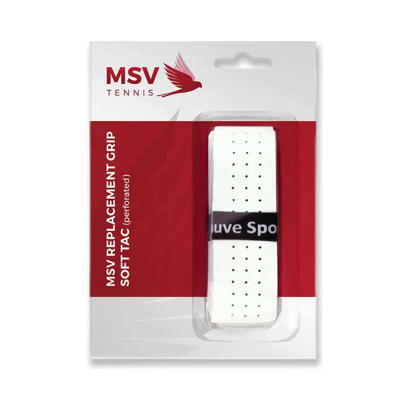 Basic Grip Soft-Tac perforated Pack 1 unité - blanc