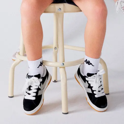 Baskets Marlon Noir Enfant