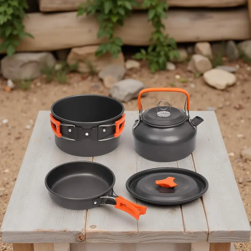 Batterie de cuisine - Camping
