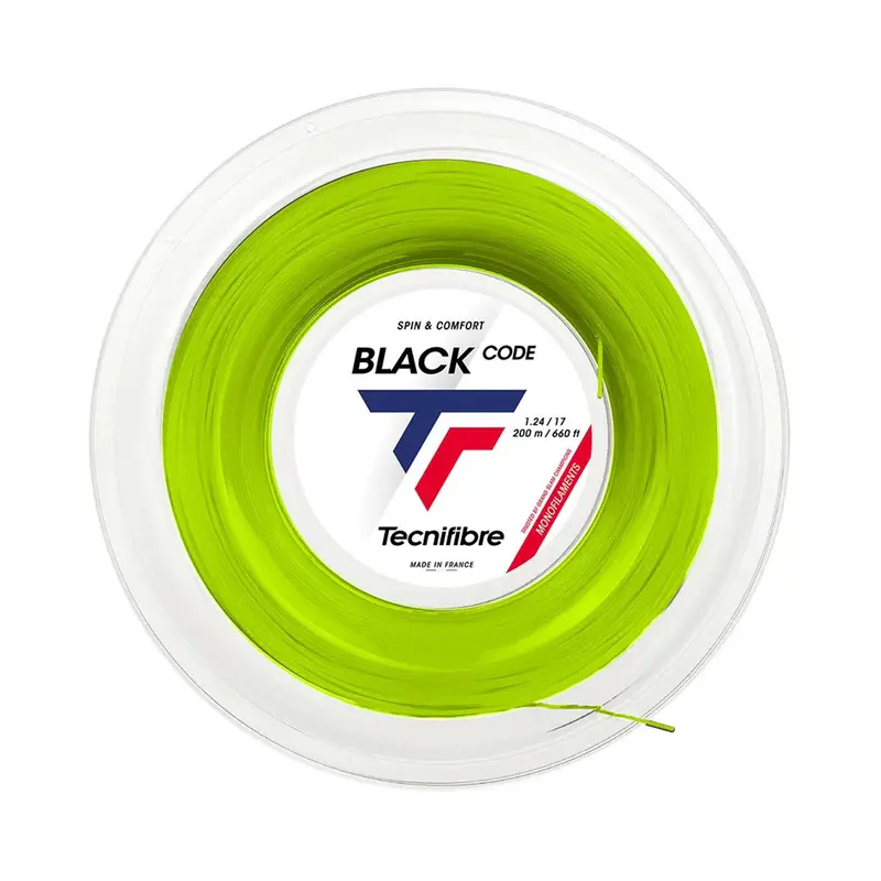 Black Code 200m Bobine Cordage-Jaune Lemon