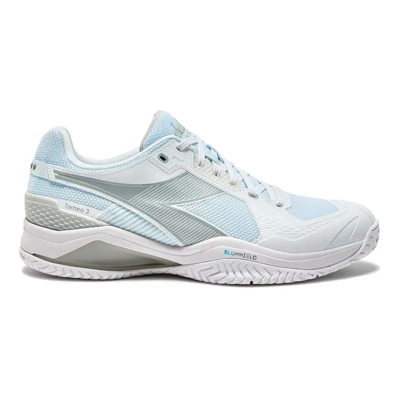 Blushield Torneo 3 Chaussures toutes surfaces Hommes-blanc, argent