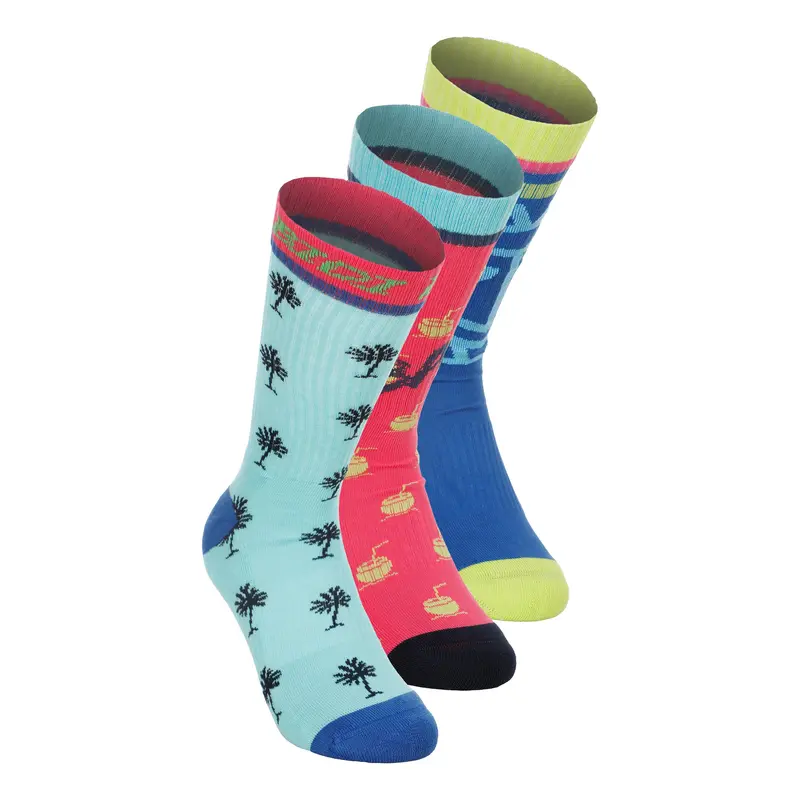 Bold Bro II Crew Printed Move Chaussettes De Tennis-Multicouleur