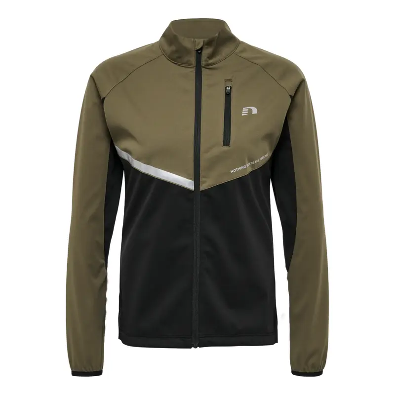 Boston Shell Jacket Veste Soft Shell Hommes-Noir,Vert Olive