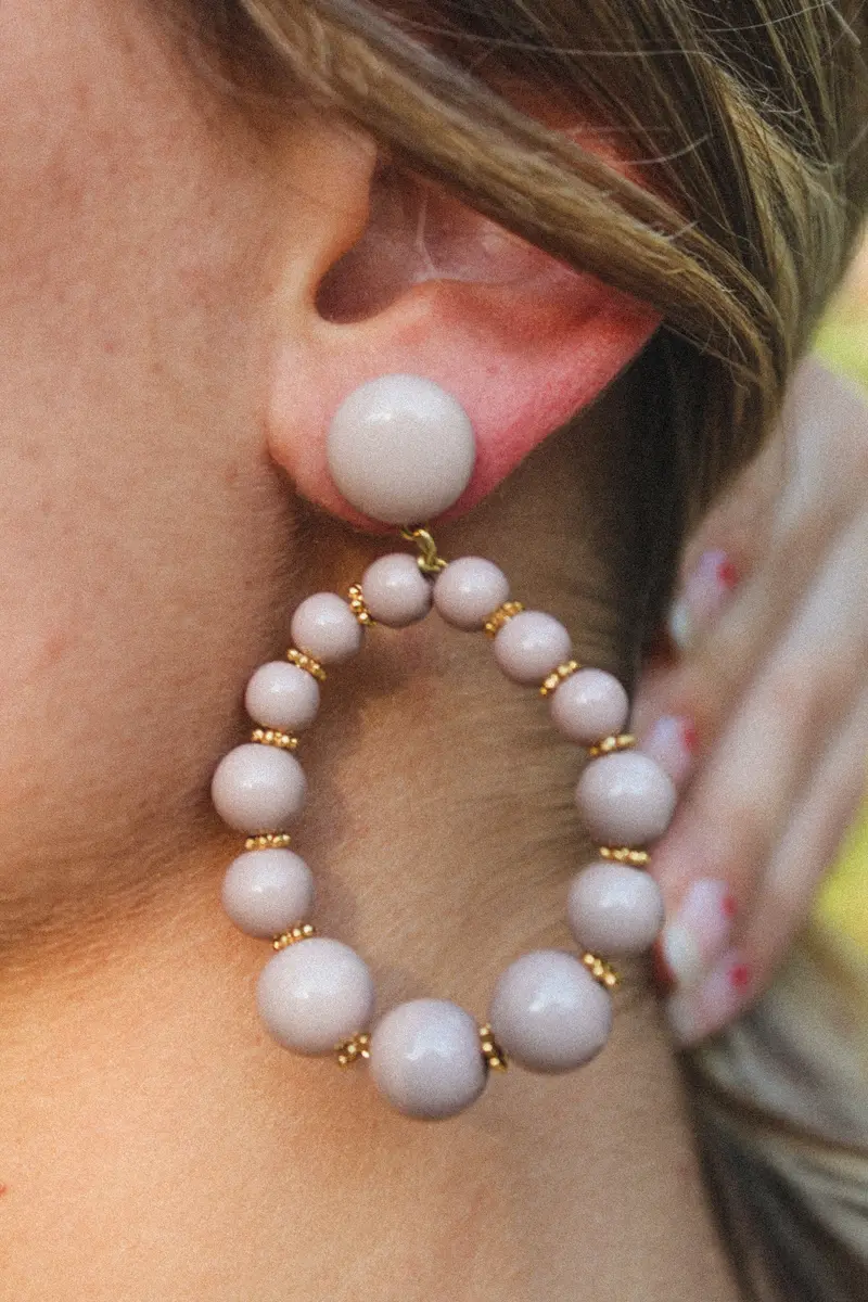 Boucles d'oreilles Sable