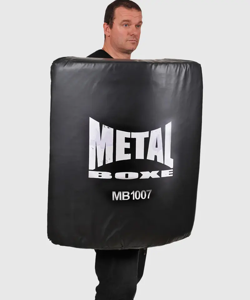 Bouclier Courbé Metal Boxe