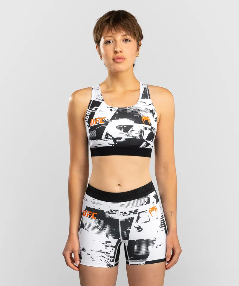 Brassière de sport Femme UFC Zenith by Venum Authentic Fight Week - Blanc