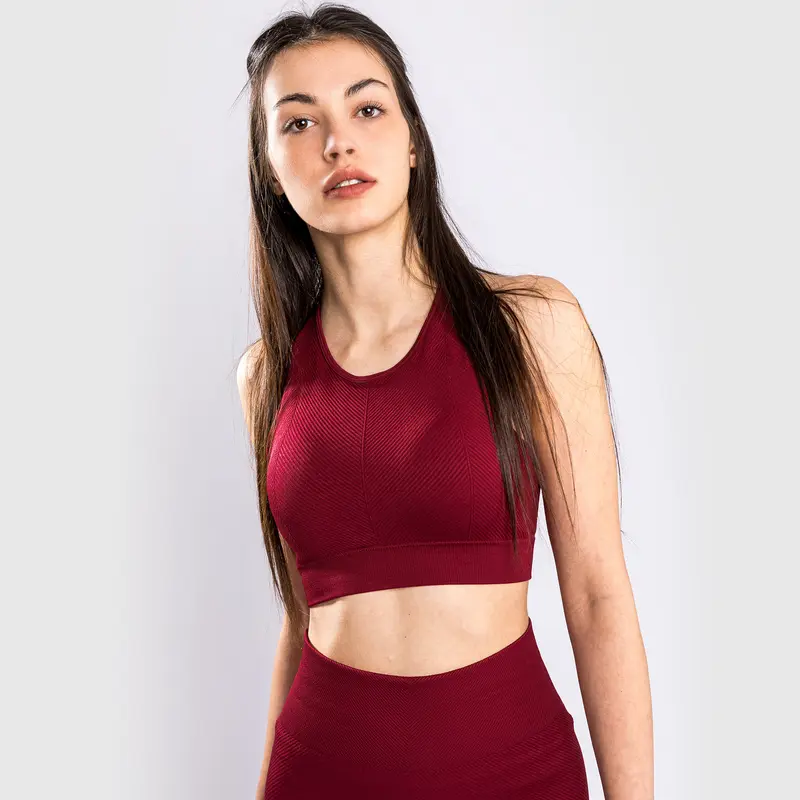 Brassière de Sport Venum Sparring  Seamless - Pour Femmes - Bordeaux