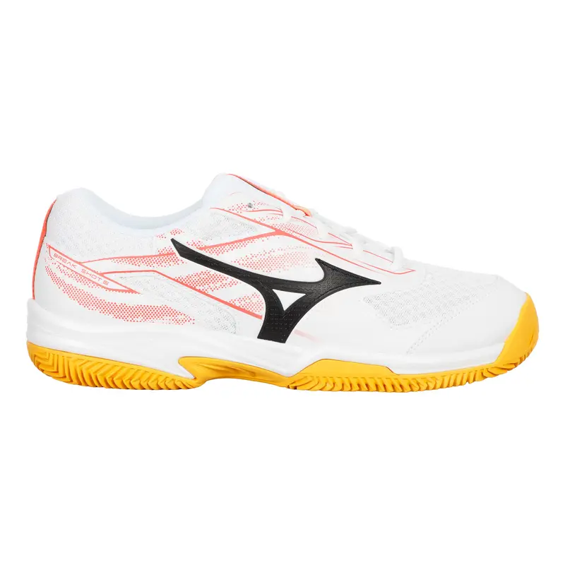 Break Shot 5 Chaussure Terre Battue Hommes-Blanc,Corail