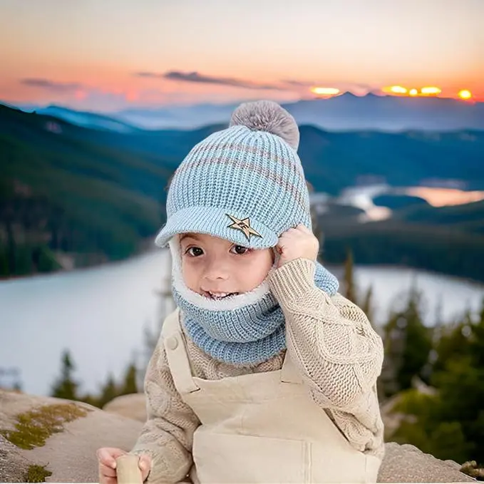 Cagoule enfant - Balaclava Pompom