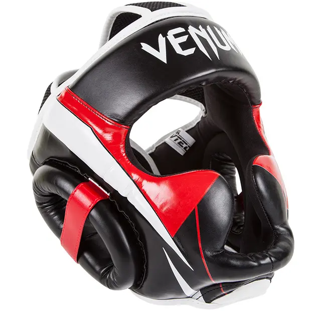 Casque de Boxe Venum Elite - Noir/Blanc/Rouge