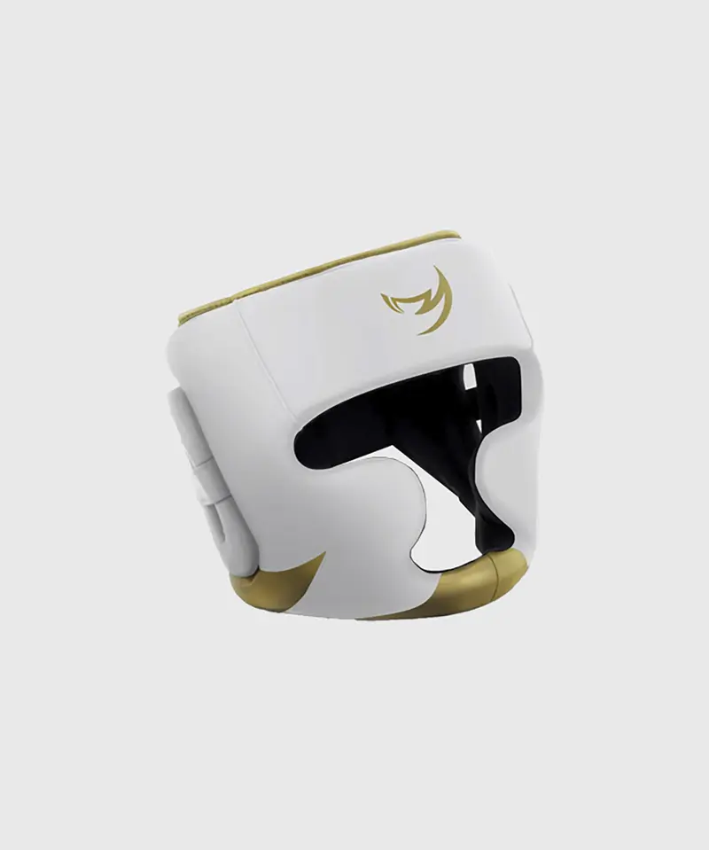 Casque De Protection Fumetsu Ghost S3 - Blanc/Or
