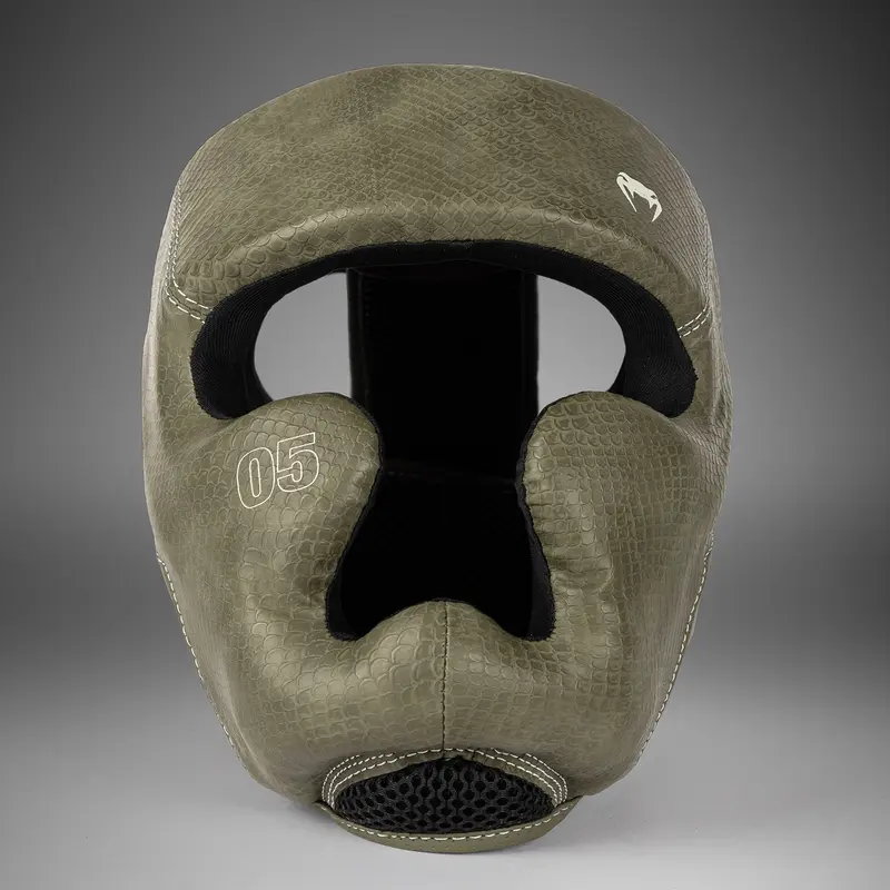 Casque de Protection Venum Impact Evo Scales – Vert Armée