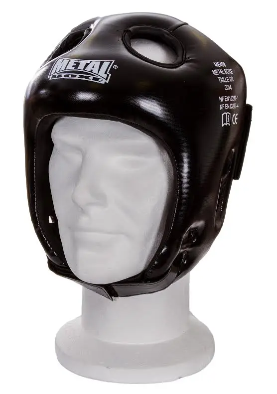Casque Noir Mat Amateur Junior ou Senior - Noir