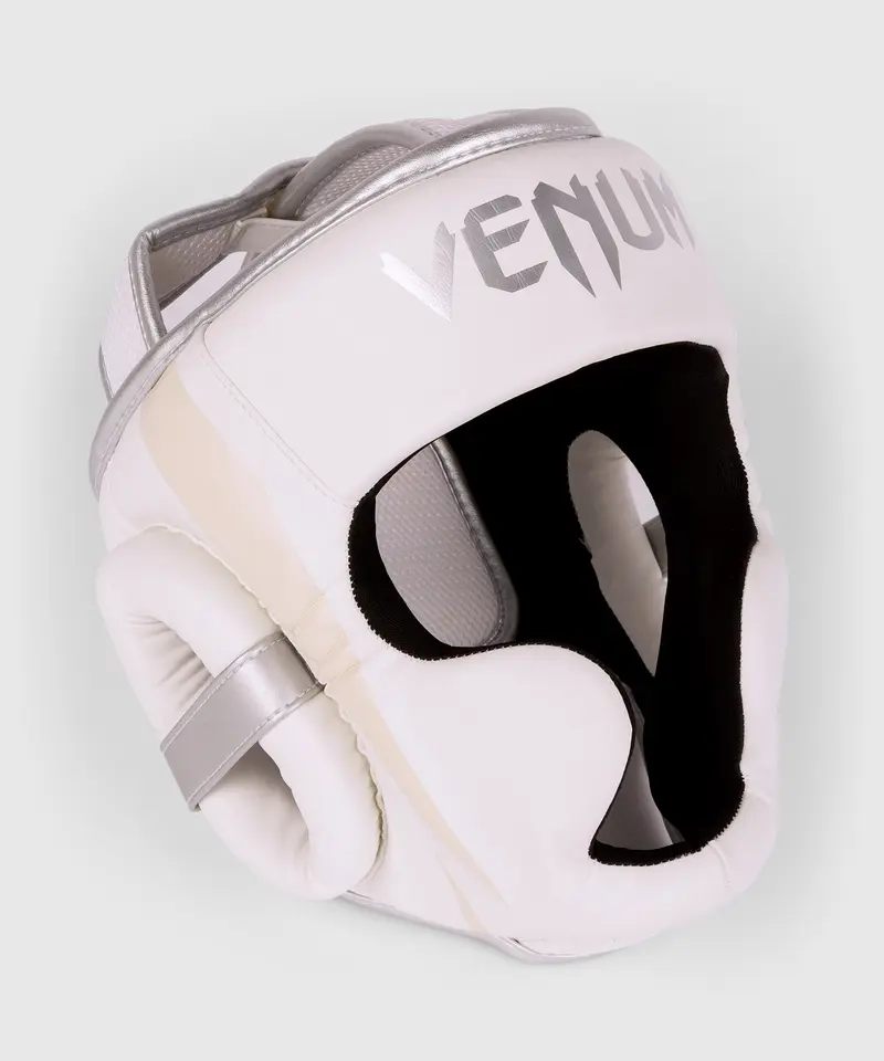 Casque Venum Elite - Blanc/Argent-Rose