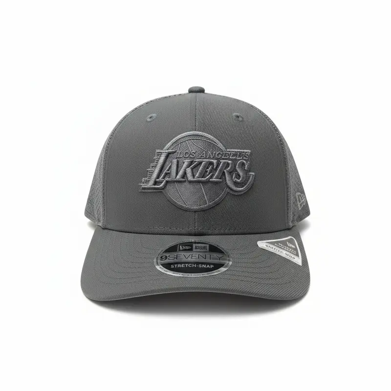 Casquette New Era 9Seventy Stretch Los Angeles Lakers grise