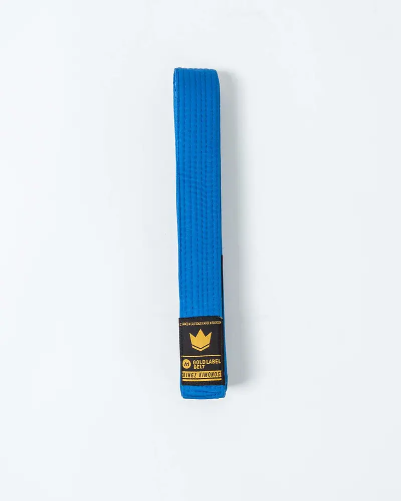 Ceinture de JJB Kingz Gold Label V2 - Bleu