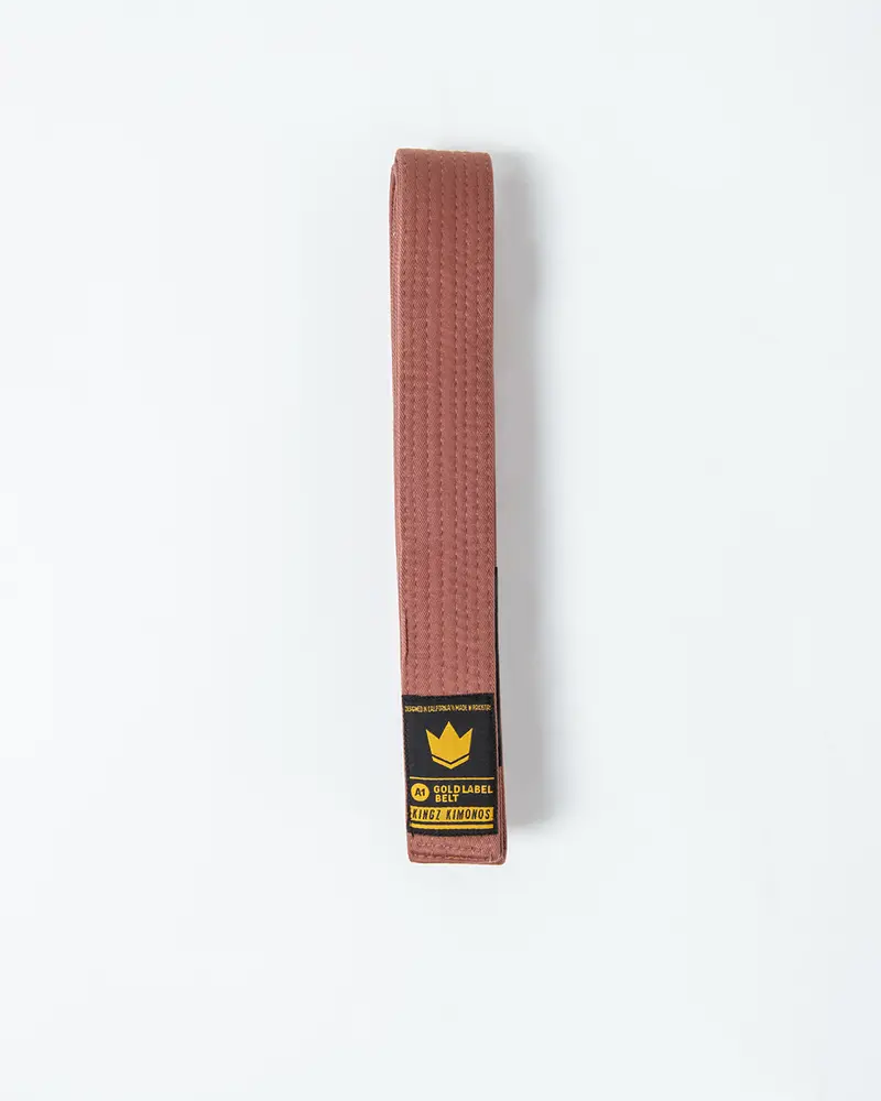 Ceinture de JJB Kingz Gold Label V2 - Marron