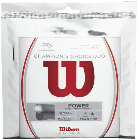 Champions Choice Duo, silber Cordage en garniture 12,2m - argent