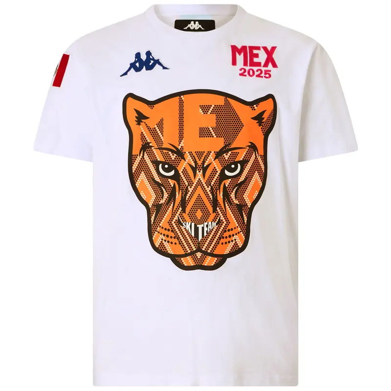 CHARLTONIS MEX - T-Shirts & Top - T-Shirt - Man - White-Turmeric-White