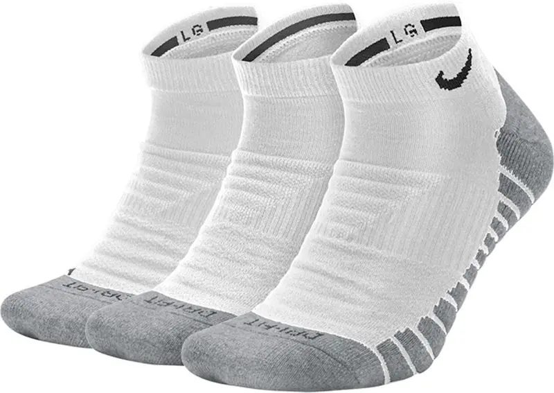 CHAUSSETTES 3PK EVERYDAY MAX LOW - WHT/BLK